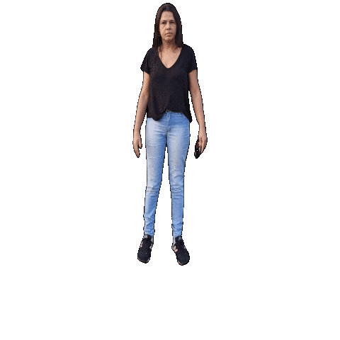 elisjurado giphygifmaker pulando pular elysjurado Sticker