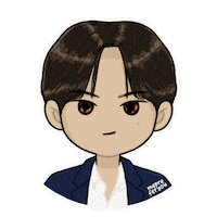 Korean Drama Student Sticker