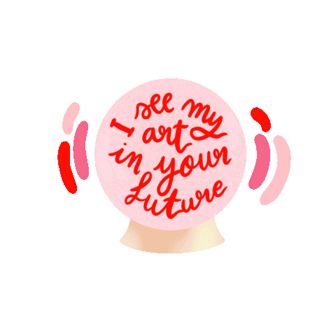 Dbarteugenie art pink magic artist Sticker