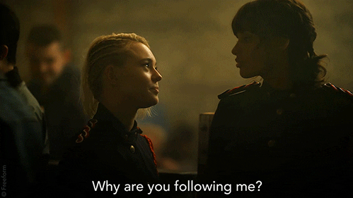 Annoy Best Friends GIF by Motherland: Fort Salem