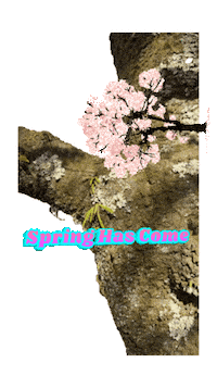 Spring Has Come Flower Sticker by KaoruHironaka