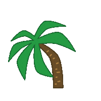Palm Tree Emoji Sticker
