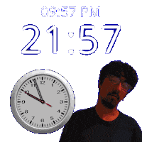 9 Pm Sticker