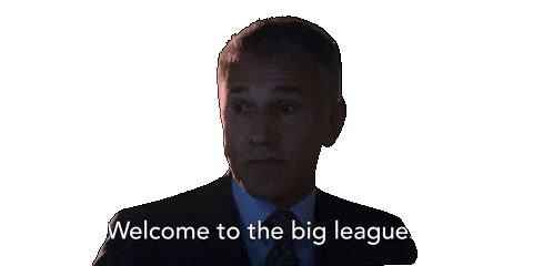 Christoph Waltz Sticker by The Roku Channel