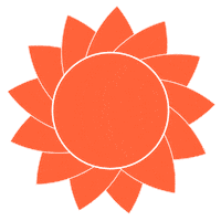 Summer Flower Sticker by Räddningsmissionen