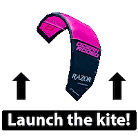 go2kite arrow swipe swipeup launch Sticker