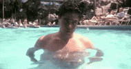 benicio del toro pool GIF by Hispanic Heritage Month