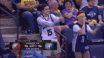 memphis grizzlies dancing GIF by NBA