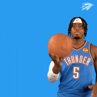 Oklahoma City Ball GIF by OKC Thunder