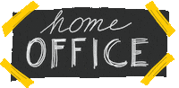 Home Office Sticker by WIE AM SCHNUERCHEN