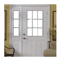 Peaking Let Me In Sticker