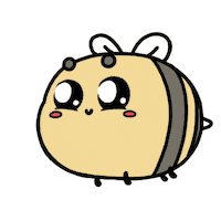 staring bubble tea Sticker by Aminal Stickers