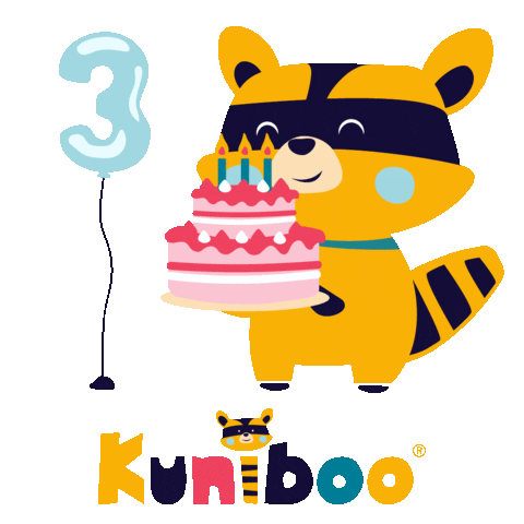 Party Racoon Sticker by Kaufland