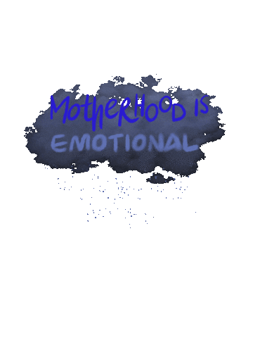 the_motherhood_society mother mama emotional mum Sticker