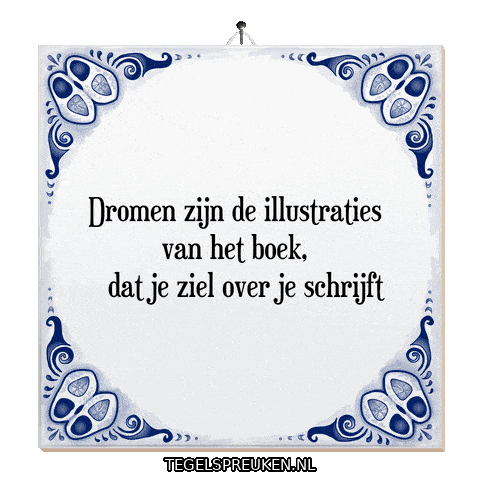 Hoop Nl Sticker by Tegelspreuken.nl