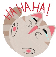 fat cat lol Sticker by Platonic Games