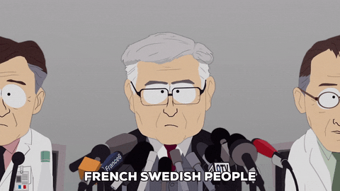 interview press GIF by South Park 