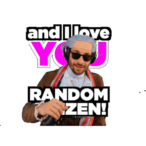 I Love You Too Superhero Sticker