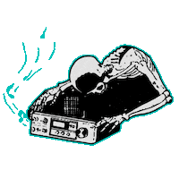 Skull Emo Sticker by FRESNO