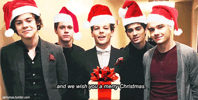 One Direction Christmas GIF