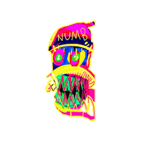 Up All Night Illustration Sticker by A Reason To Feel
