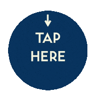 Blue Circle Tap Here Sticker by Dylan’s Restaurant