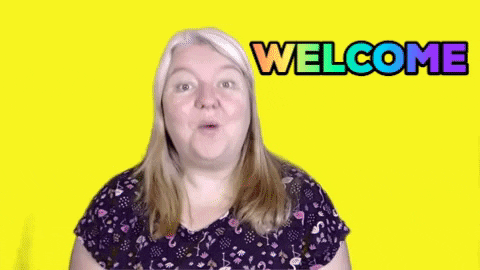 Welcome In GIF by Danielle Bayes