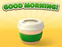Good Morning Coffee GIF by Bloom City Match