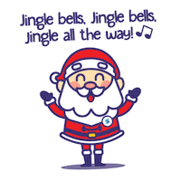 Happy Merry Christmas Sticker by Setel