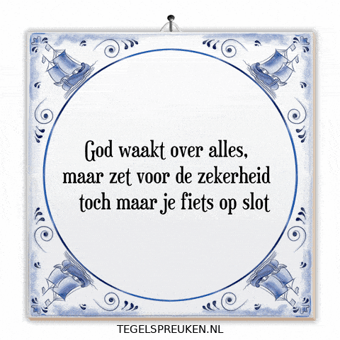 Vertrouwen Sloten GIF by Tegelspreuken.nl