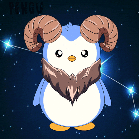 Zodiac Sign Penguin GIF by Pudgy Penguins