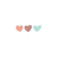 Miniland_Dolls love heart blue respect Sticker