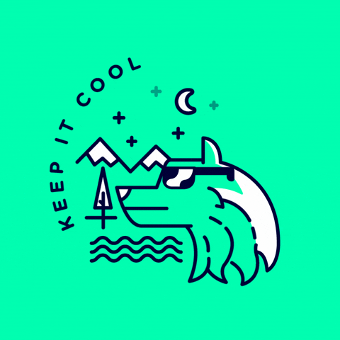 keep it cool GIF by gabrielpich