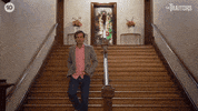 Walking Walk GIF by The Traitors Australia