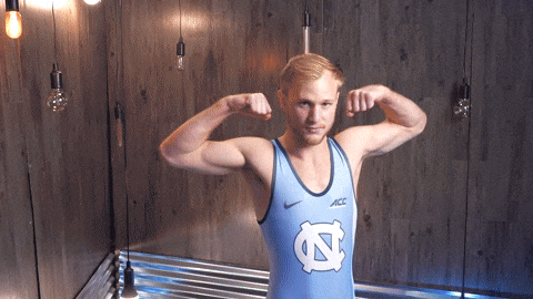 University Of North Carolina Wrestling GIF by UNC Tar Heels