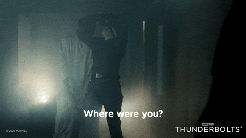 Confused Where Were You GIF by Marvel Studios