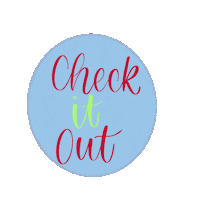 Check It Out Tap Tap Sticker