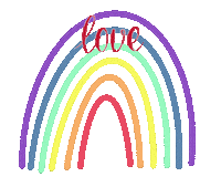 Love Is Love Rainbow Sticker
