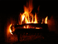 fireplace GIF