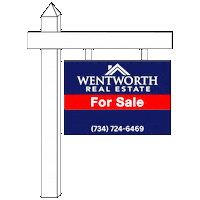 Realtor Sign Sticker by WentworthRealEstate