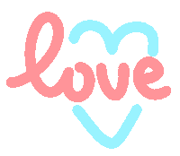 I Love You Kiss Sticker by Ai and Aiko