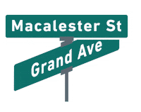 MacalesterCollege heymac macalestercollege macalester Sticker