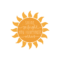 Shining Sun Shine Sticker