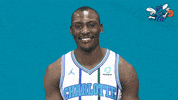 bismack biyombo smile GIF by Charlotte Hornets
