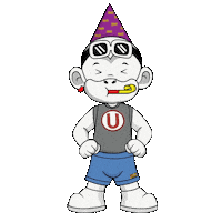 La U Crema Sticker by Zhot Shop