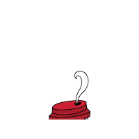 femmedhockey coffee hockeylife hockeymom hockeywife Sticker