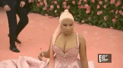 nicki minaj met gala 2019 GIF by E!