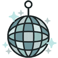 New Year Party Sticker
