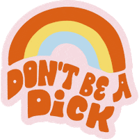 Fun Rainbow Sticker by Talkingoutofturn