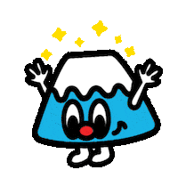 mrjain dance kawaii japan fuji Sticker